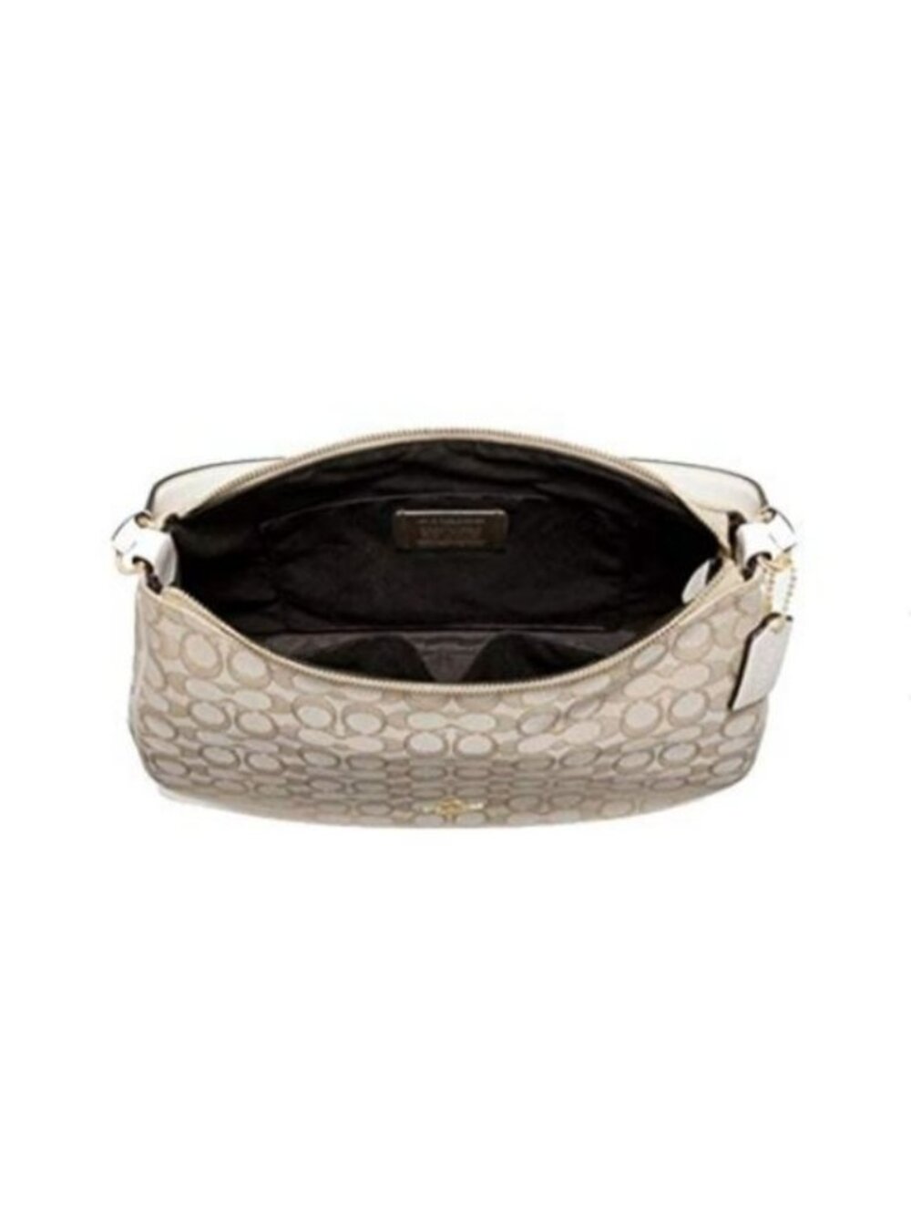 Coach F29959 Zip Shoulder Bag in Signature Jacquard, IM/DQC - Picture 4 of 6